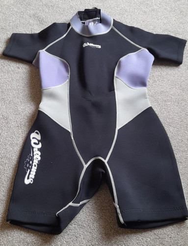 Ladies neoprene shorty wetsuit - neoprene,