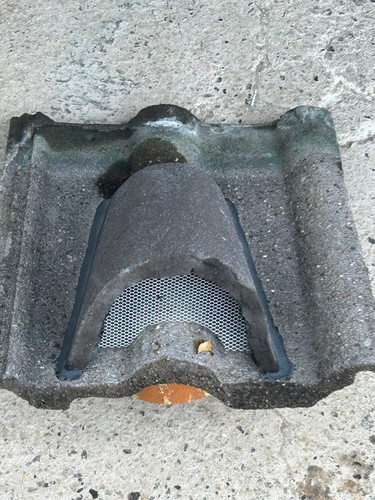 Redland double roman vent - double,