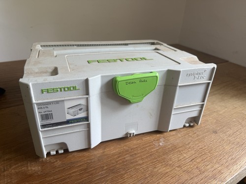 Festool systainer with sand - festool,