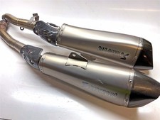 2016 Kawasaki ZZR1400 Akrapovic Exhaust Silencer Kit & Link Pipes - MHZAA003