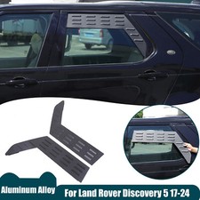 Rear Door Window Louver Air Vent Panel Trim Cover For Land Rover Discovery 5 17+