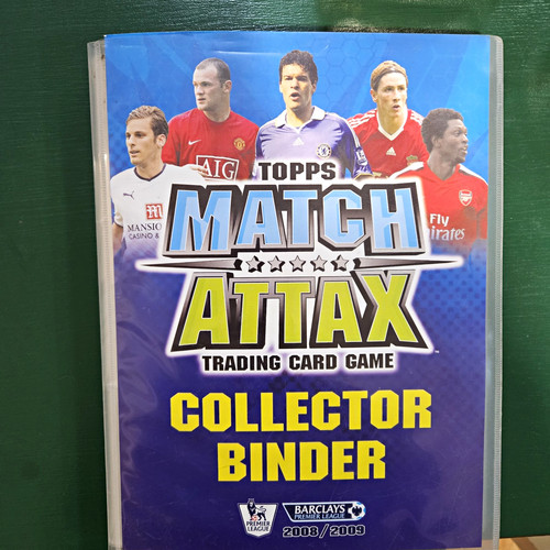 Match attax 2008 2009 binder - attax, 2008/2009