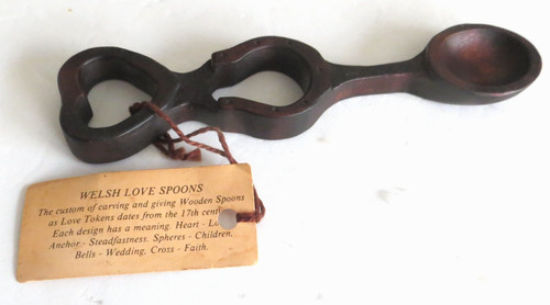 Vintage welsh love - vintage, spoon