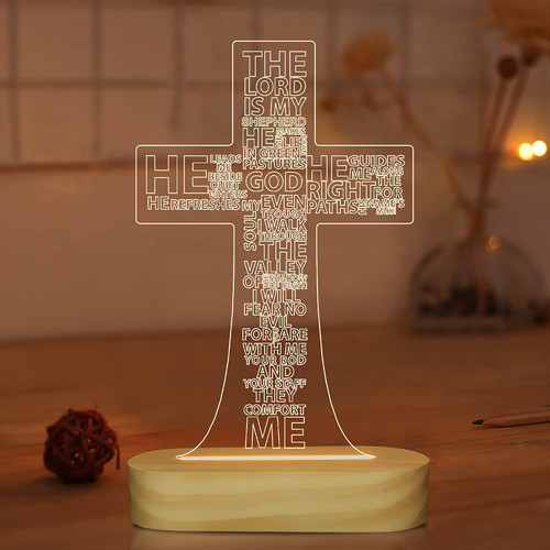 Jesus cross night light - cross,