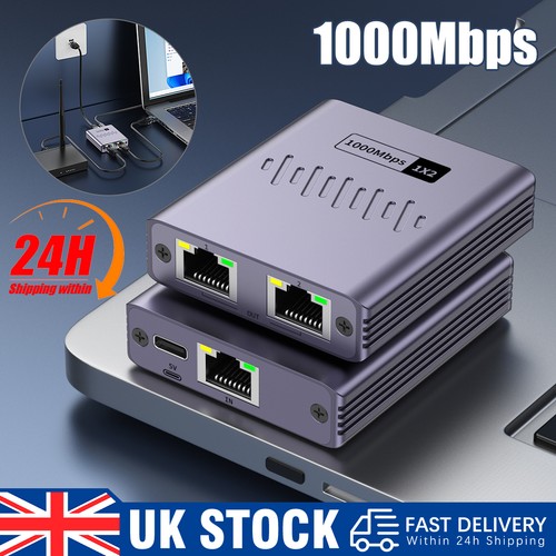 Gigabit 1000mbps rj45 splitter - gigabit,