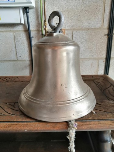 Brass school bell - school,