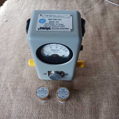 Bird model 43p wattmeter - 43p, rf