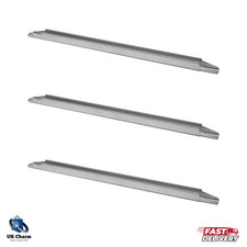 3x IKEA SKORVA Mid Beam 203cm Adjustable Centre Support Rail for Bed Frame