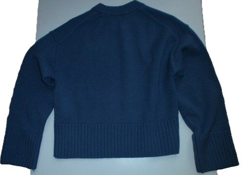 Blue knit jumper xs - h&m,