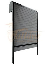 Tambour Door, Roller Door, Campervan Motorhome Caravan - Carbon Fibre Finish