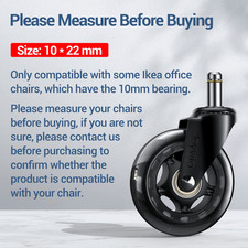 IKEA Office Chair Wheels Set
