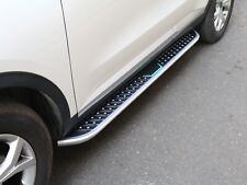  Fixed Running Board Side Steps Nerf Bar Fit for Volvo XC90 XC 90 2016-2024