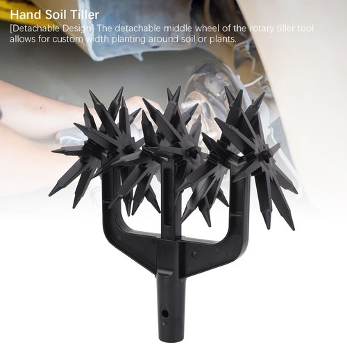 Hand soil tiller effortless - hand,