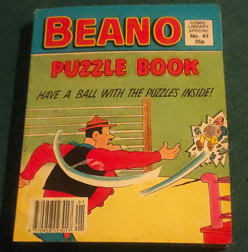 The beano puzzle book comic - puzzle,