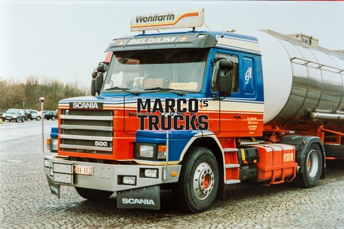 Truck photo scania 143h - truck, tanker
