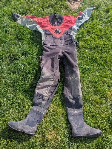 Typhoon drysuit vintage diving - drysuit,