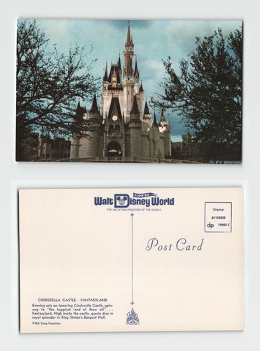 Postcard cinderella castle - postcard,