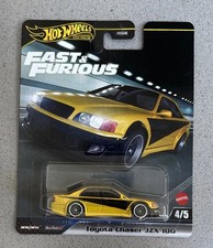 Hot Wheels Premium Real Riders Fast & Furious 4/5  Toyota Chaser JZX 100 - NEW 