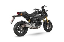 Honda MSX 125 21-25 Scorpion Exhaust Red Power Brushed SS Slip-on PHA199SEO