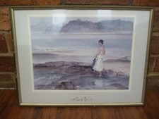 WILLIAM RUSSELL FLINT AUTHORISED PRINT JEMIMA IN ANGLESEY 14 x 19