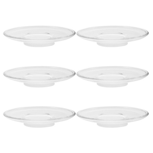 Pcs glass cup mats saucer - cup,