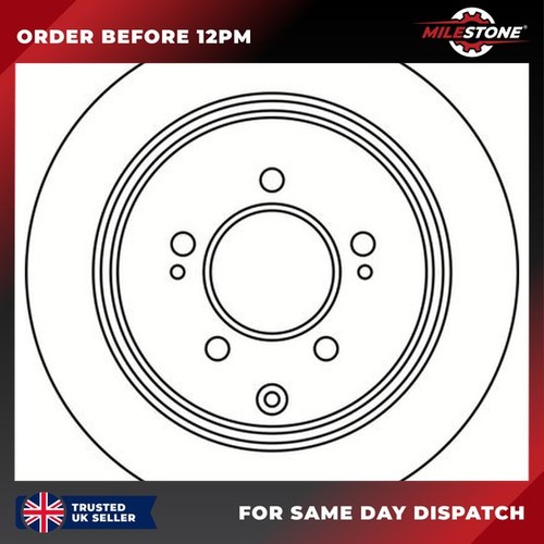 Brake disc for hyundai ix35 - 1x,