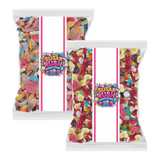 2KG Halal Sweet Mix – 1KG Fizzy + 1KG Jelly – Pick n Mix – Fresh Bulk UK Stock