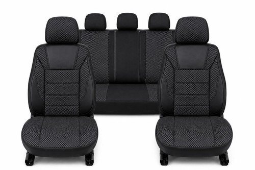 Seat covers black - covers, bedford