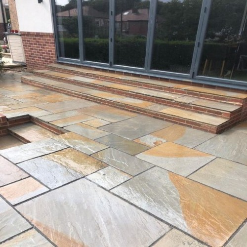 Indian york grey sandstone mix - indian,