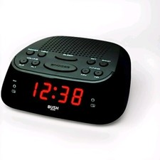 Bush  Dual Alarm Clock Radio with FM AM and Snooze 