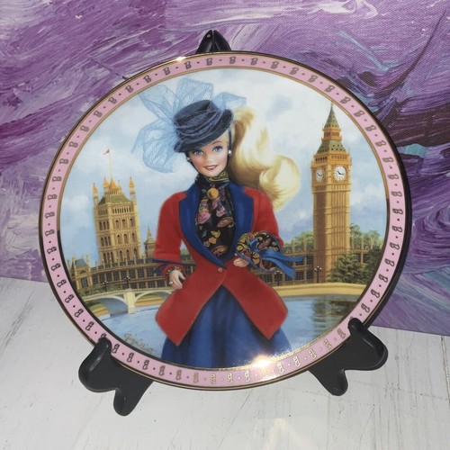 Barbie visits england - visits,