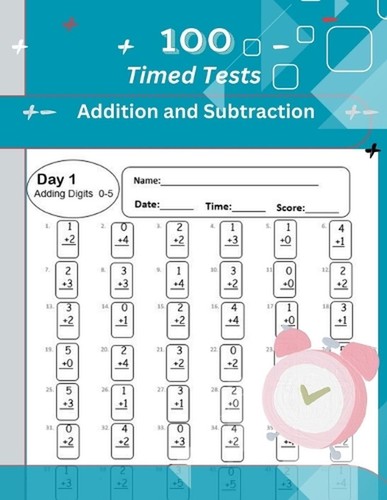 Time tests addition and - tests:,