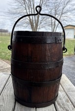 Antique Primitive Wooden Well