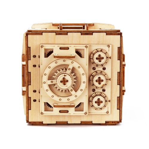 Safe box treasure - box, wooden