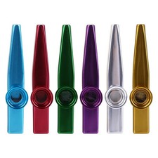 Metal Kazoo with 5 Pcs Flute