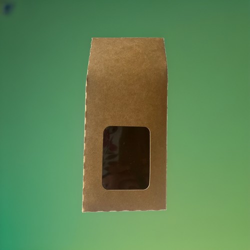 Kraft pin tuck cardboard gift - pin,