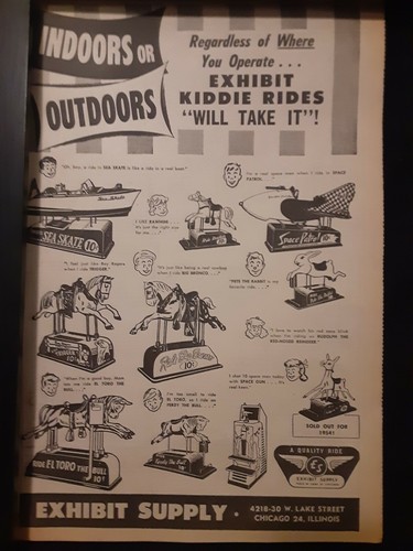 Exhibit supply kiddie rides - kiddie,