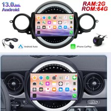 9'' For BMW MINI Cooper R56 R60 R51 2007-13 Android Stereo Car Radio carplay CAM
