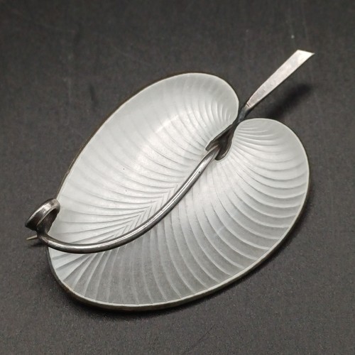 Sterling silver white enamel - sterling, &