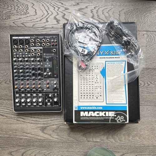 Mackie onyx 820i mixer - mackie,