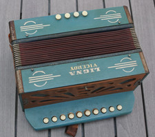 Rare Ligna Viceroy Melodeon – Vintage Diatonic Button Accordion – Very good Cond