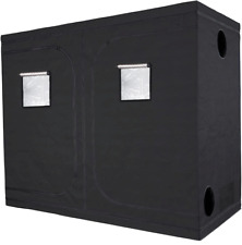 Grow Tent 200 x 100 cm, 2 x 1 x 2 M Indoor Hydroponics Grow Box, Silver Mylar