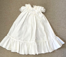 Sarah Louise White Christening Gown. Age 3 months.