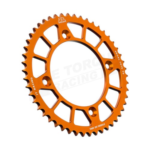 Orange racelite alloy - alloy, rear