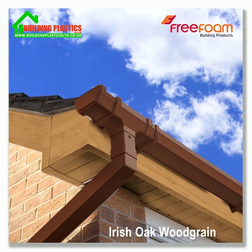 Fascia board cover 150mm - 150mm, to