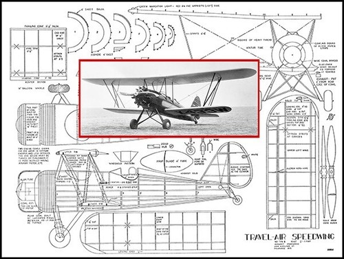 Model airplane plans - airplane,