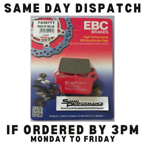 Ebc rear brake - ebc, tt