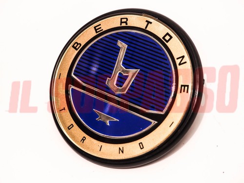 Emblem hood rear engine - rear,