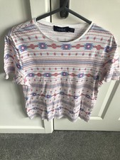 MENS TOPMAN WHITE TOP WITH