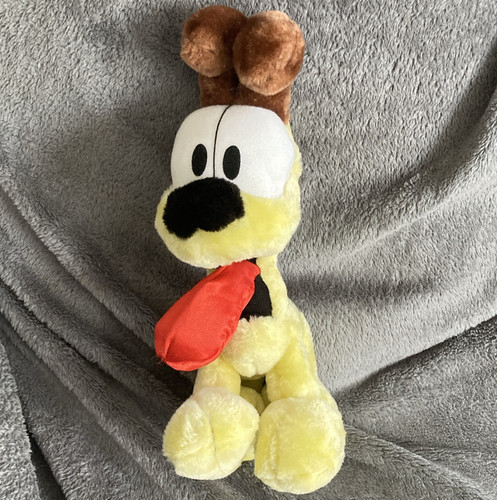 Garfield odie yellow dog plush - garfield,